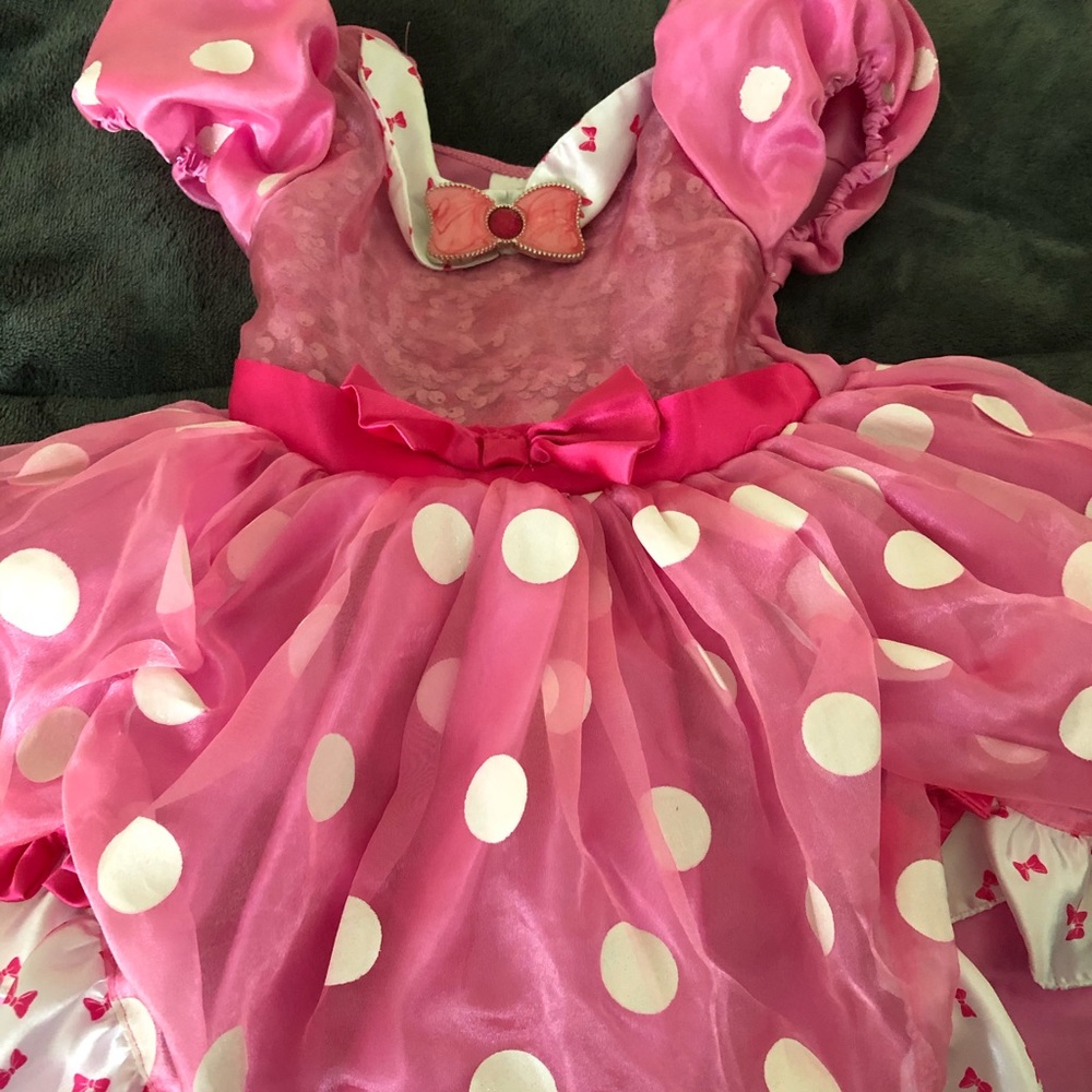 Girls Minnie Mouse Dress/Costume